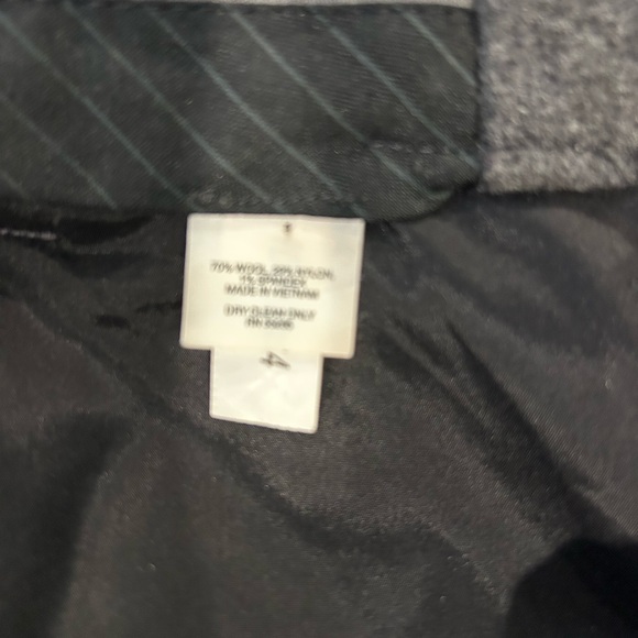 Express Design Studio Editor Pants- Charcoal Gray Wool- Size 6 - Picture 7 of 7